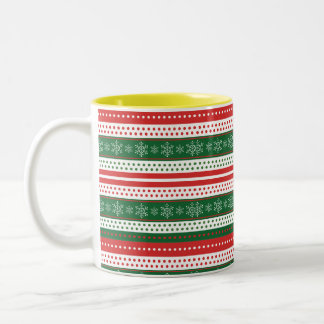 CANECA DE CAFÉ EM DOIS TONS MÚGINAS PARA NATAL|MÚGS DE CAFÉ/CUPS/XMAS MUGS
