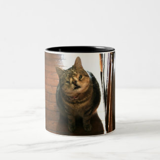 Caneca De Café Em Dois Tons MuglyKitty