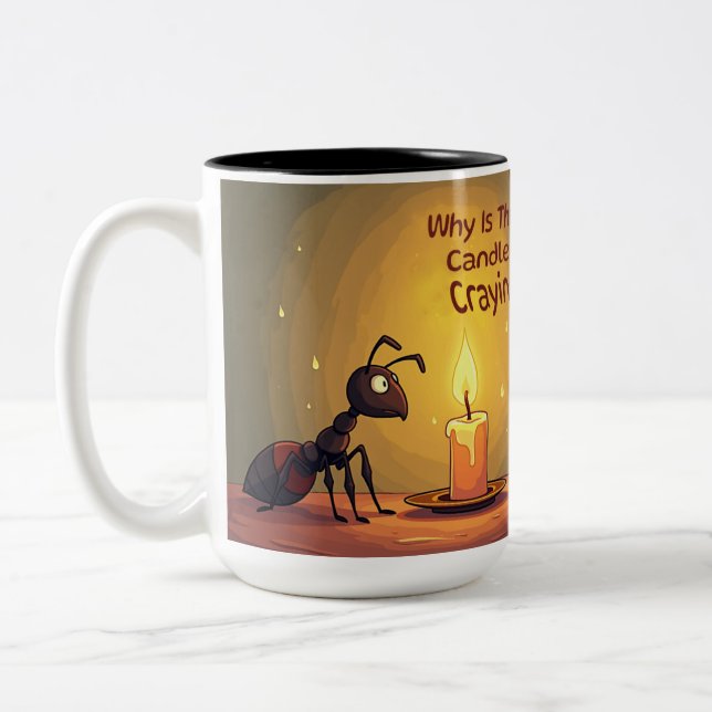 Caneca De Café Em Dois Tons Mugs Ant (Esquerda)