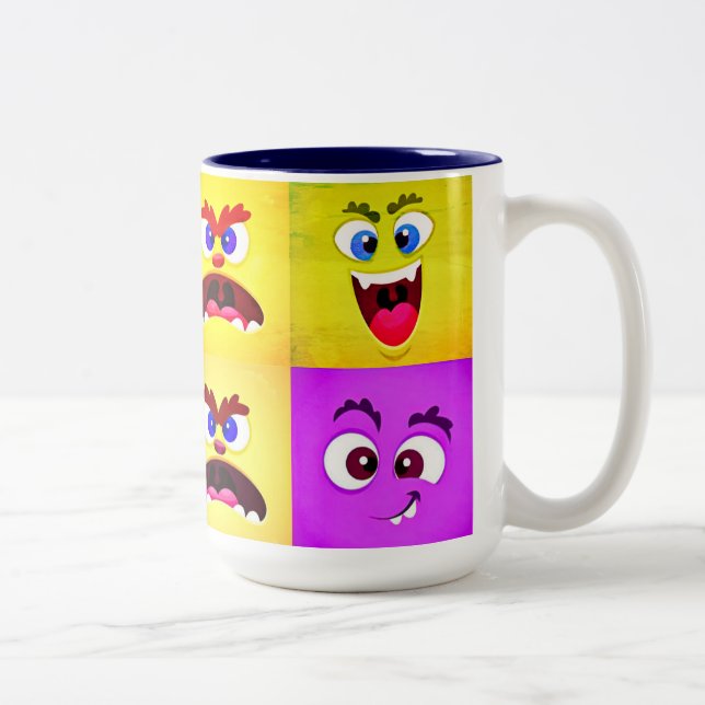 Caneca De Café Em Dois Tons Mugs & Cups 20818 (Direita)