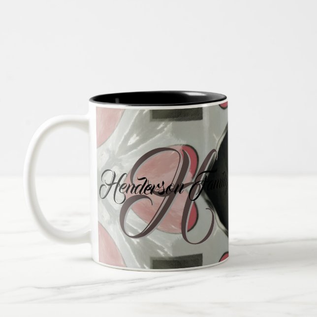 Caneca De Café Em Dois Tons Mugs de café personalizados (Esquerda)
