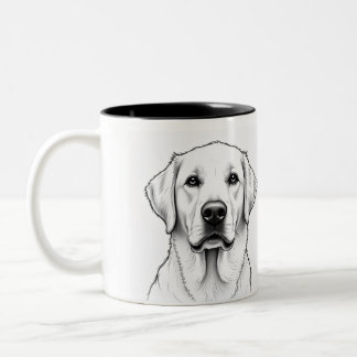 Caneca De Café Em Dois Tons Mugs Labrador Retriever