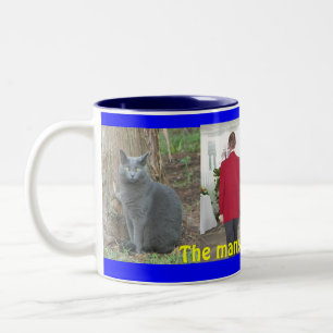 Caneca De Café Em Dois Tons Muitas caras do amor