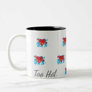 Caneca De Café Em Dois Tons Muito quente