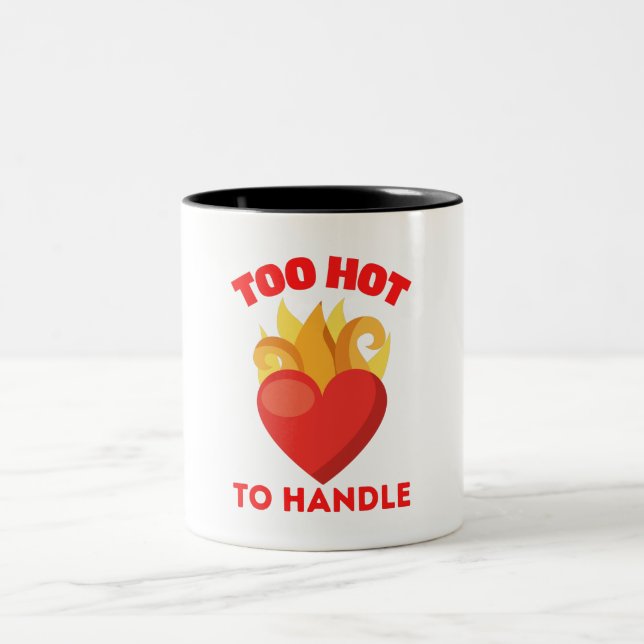 CANECA DE CAFÉ EM DOIS TONS MUITO QUENTE PARA TRATAR (Centro)