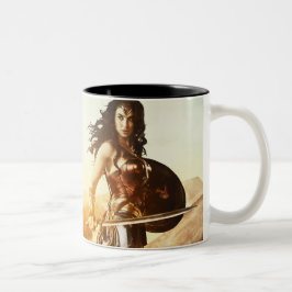 Caneca De Café Em Dois Tons Mulher Maravilha Ao Sunset