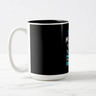 Caneca De Café Em Dois Tons Mulher Mecânica