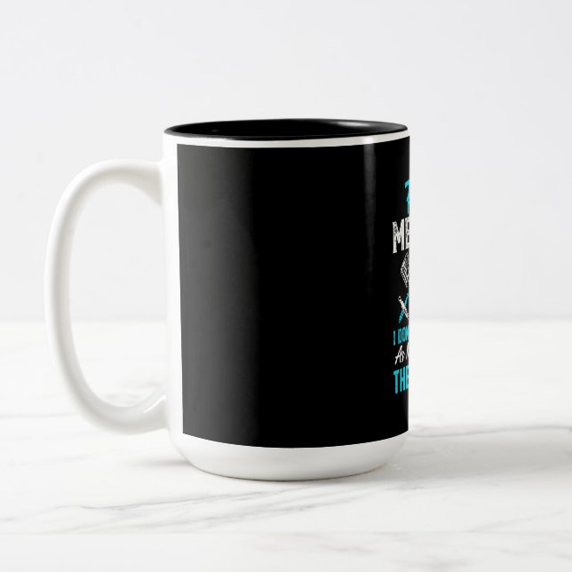 Caneca De Café Em Dois Tons Mulher Mecânica (Esquerda)