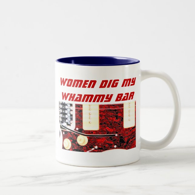 Caneca De Café Em Dois Tons Mulheres e bar do Whammy (Direita)