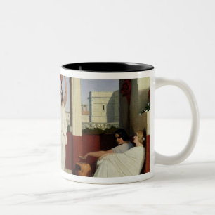 Caneca De Café Em Dois Tons Mulheres gregas na fonte, 1841