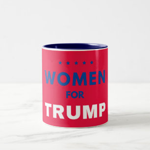 Caneca De Café Em Dois Tons Mulheres Por Trump