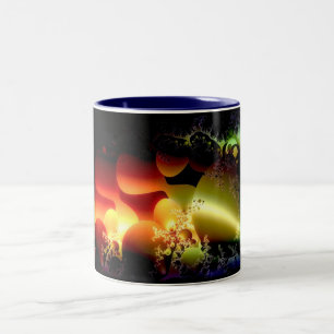 Caneca De Café Em Dois Tons Mundo do mar