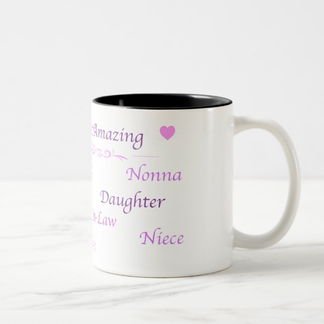 Caneca De Café Em Dois Tons Mundo o mais surpreendente… (Direita)