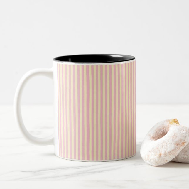 Caneca De Café Em Dois Tons Muse Diário (Com Donut)
