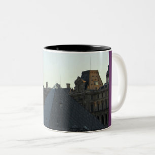 Caneca De Café Em Dois Tons Musee du Louvre