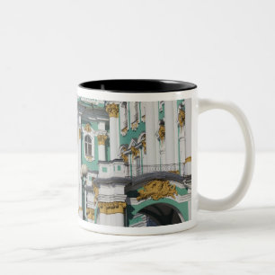Caneca De Café Em Dois Tons Museu do Palácio de inverno e do Patrimônio