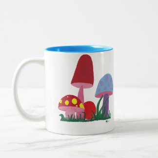 Caneca De Café Em Dois Tons Mushies