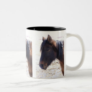 Caneca De Café Em Dois Tons Mustang