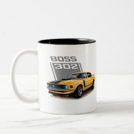Caneca De Café Em Dois Tons Mustang, caneca de café de dois tons