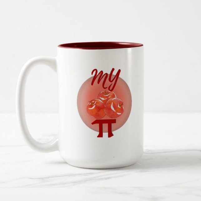 Caneca De Café Em Dois Tons My apple pie (Esquerda)