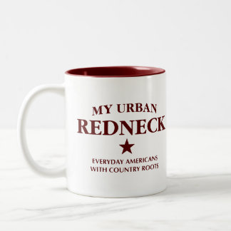 Caneca De Café Em Dois Tons My Urban Redneck Mug