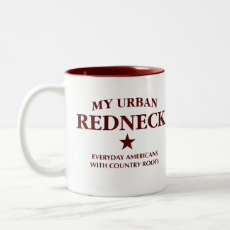 Caneca De Café Em Dois Tons My Urban Redneck Mug