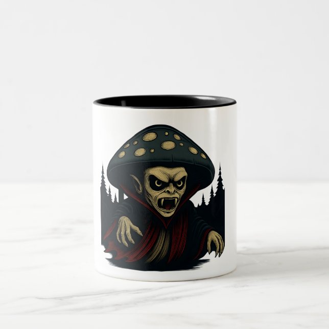 Caneca De Café Em Dois Tons MycoVamp- Bleeding Tooth Fungi (Centro)