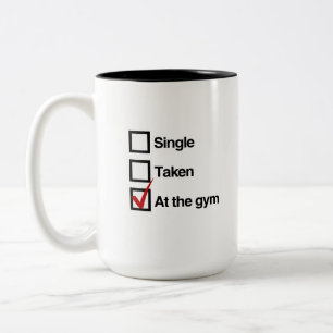 CANECA DE CAFÉ EM DOIS TONS NA ACADEMIA