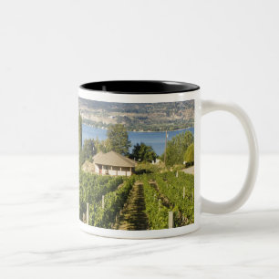 Caneca De Café Em Dois Tons NA; Canadá; Colúmbia Britânica; Vale do Okanaga