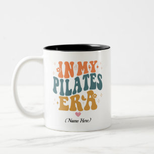 Caneca De Café Em Dois Tons Na era dos meus pilates