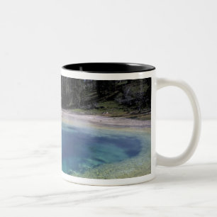 Caneca De Café Em Dois Tons NA, EUA, Wyoming, Parque Nacional de Yellowstone. 