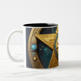 Caneca De Café Em Dois Tons Na moda Mug