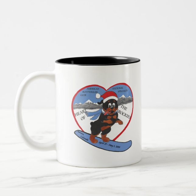 Caneca De Café Em Dois Tons Nacionais 2019 do ARCO (Esquerda)