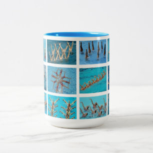 Caneca De Café Em Dois Tons Nadar
