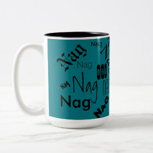 Caneca De Café Em Dois Tons Nag do nag do Nag