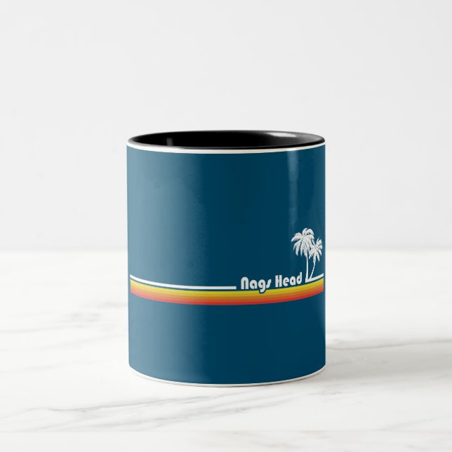 Caneca De Café Em Dois Tons Nags Head Carolina do Norte (Centro)