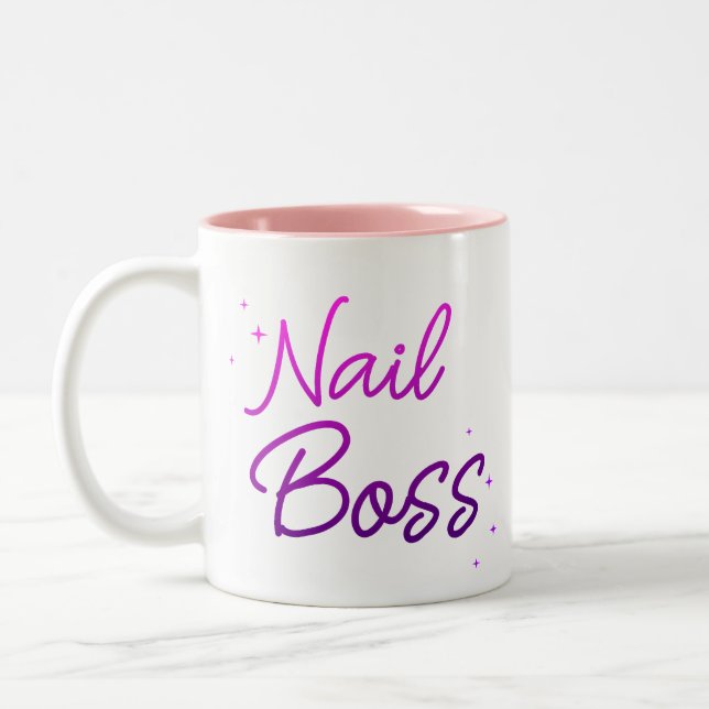 Caneca De Café Em Dois Tons Nail Artist (Esquerda)