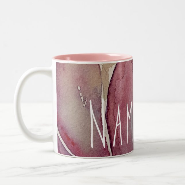 Caneca De Café Em Dois Tons Namaste Mug (Esquerda)