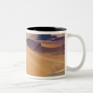 Caneca De Café Em Dois Tons Namíbia, Parque Namib-Naukluft. Vista aérea de