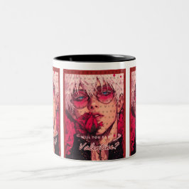 Caneca De Café Em Dois Tons Namorados JJK