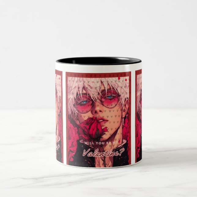 Caneca De Café Em Dois Tons Namorados JJK (Centro)