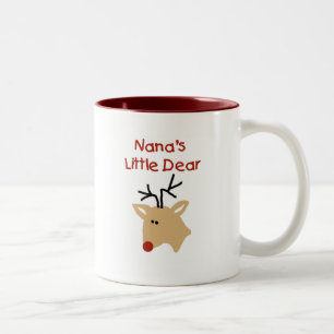 Caneca De Café Em Dois Tons Nana's Dear Camisetas and Gifts