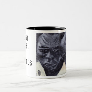 Caneca De Café Em Dois Tons NÃO É JUSTIÇA, É SÓ A nossa caneca.