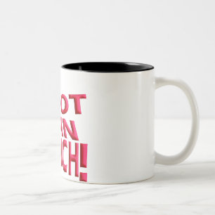 Caneca De Café Em Dois Tons Não é um Polegar