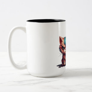 Caneca De Café Em Dois Tons Não Estou com Raiva, É Só o Meu Rosto" Desenho Ani
