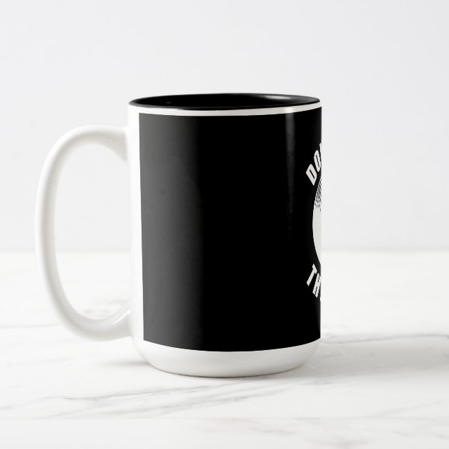 Caneca De Café Em Dois Tons Não Interrompa A Música (Esquerda)