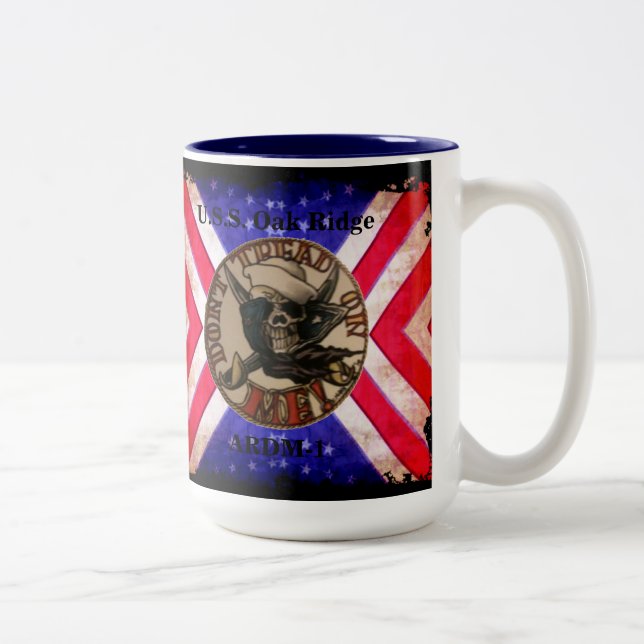 Caneca De Café Em Dois Tons Não me penteie1 (Direita)