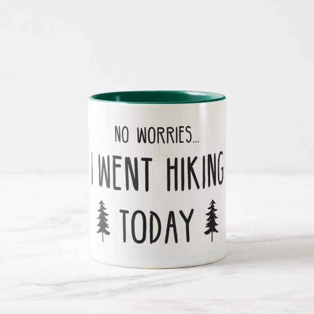 Caneca De Café Em Dois Tons Não Me Preocupei Hoje (Centro)