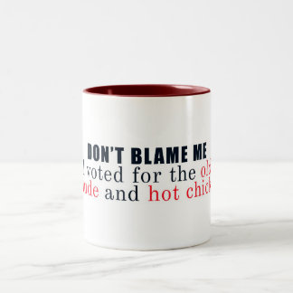 Caneca De Café Em Dois Tons Não me responsabilize