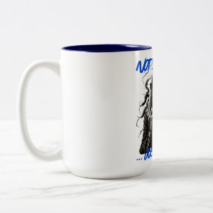 Caneca De Café Em Dois Tons Não Morto apenas Morto